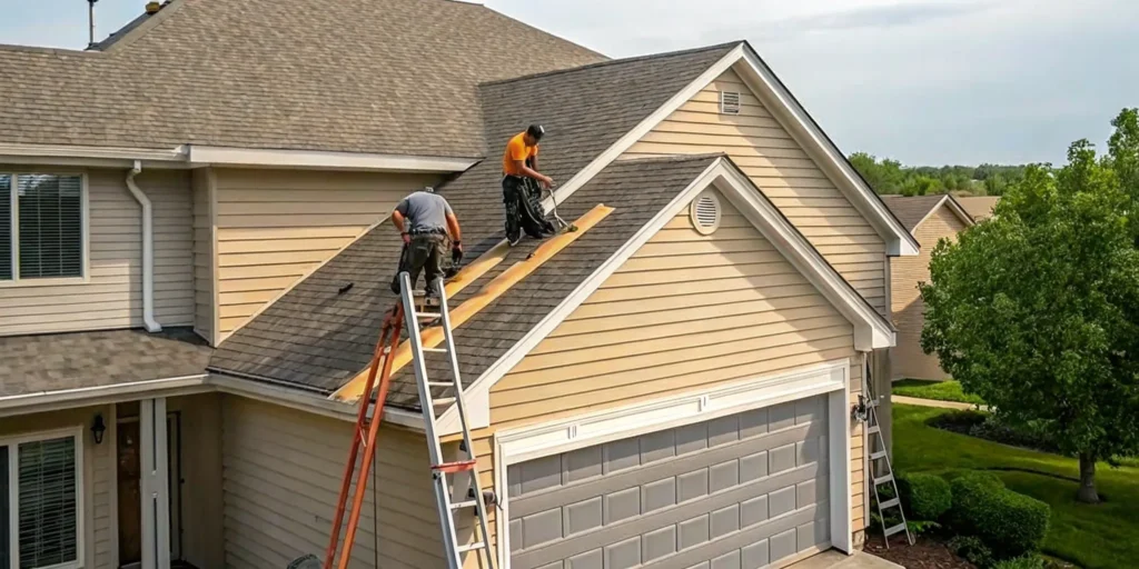 Roof replacement in Ramsey, MN by Referred Restoration, the area's #1 roofing company.