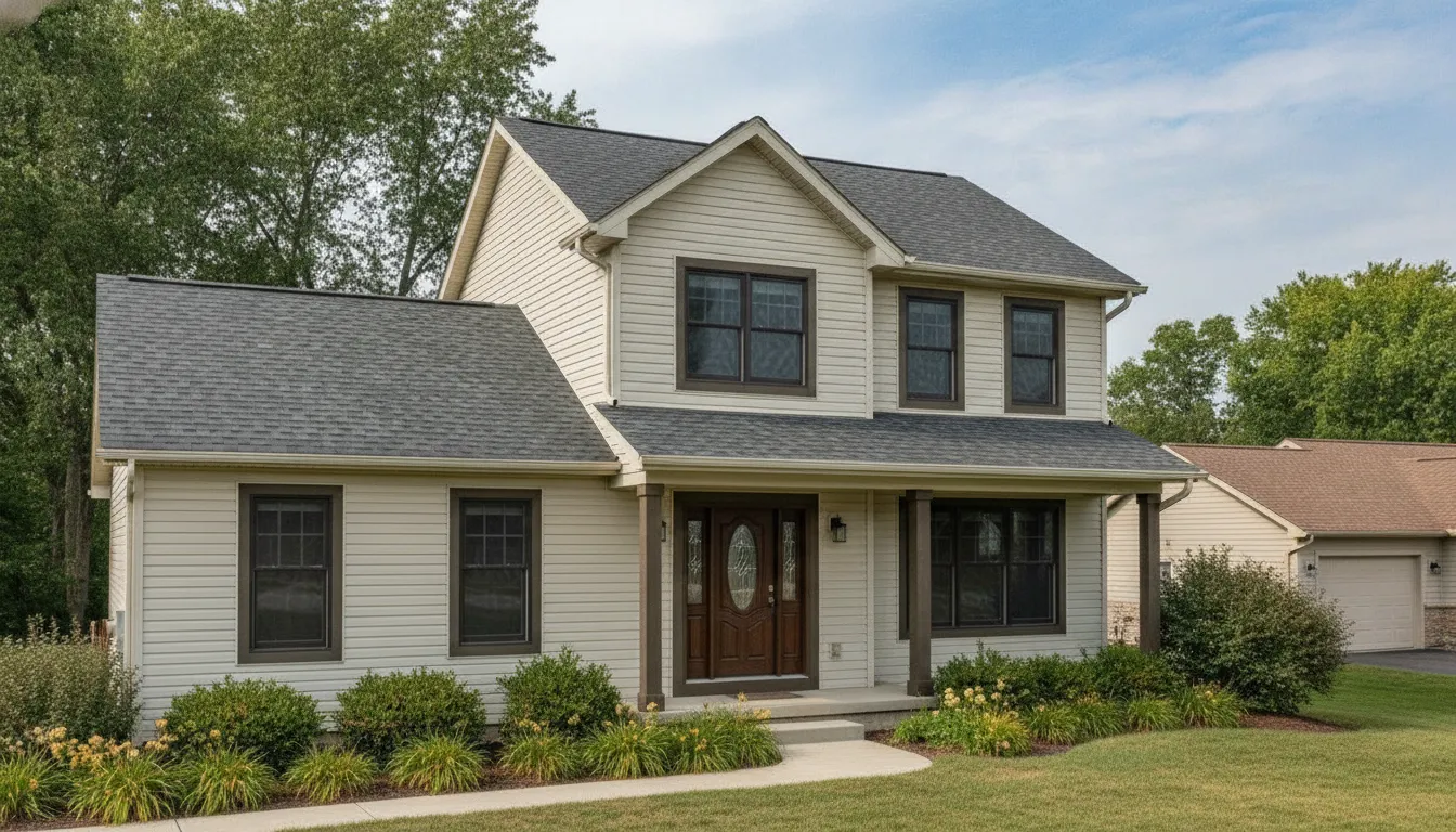 Well-maintained siding on a Minnesota home